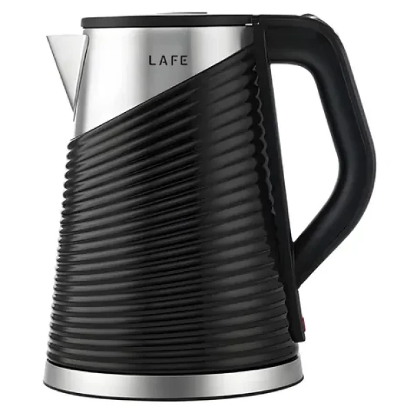 Lafe Elegant Black / Rýchlovarná kanvica / objem 1,8 l / výkon 1800 W / dvojitá stena / Cool touch (LAFCZA47468)