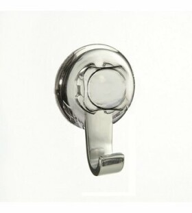 Compactor Bestlock Háčiky do kúpeľne s prísavkou chrómová (2ks) / bez vŕtania (RAN6998)