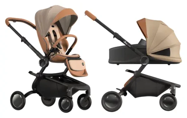 Mima Creo Mocha / Kombinovaný kočík 2v1 / od narodenia do 4 rokov (do 22 kg) (X-A501611-01MIM-A501-01611CMIM)