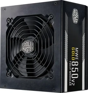 Cooler Master MWE Gold V2 / Zdroj / ATX 3.1 / 850W / 80PLUS Gold / 120mm / aktívny PFC (MPE-8501-AFAAG-3EEU)