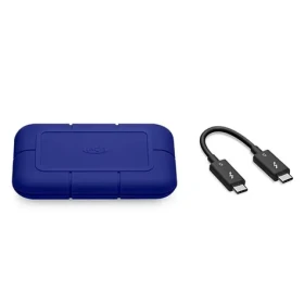 LaCie Rugged SSD Pro5 2TB modrá / Externý SSD 2.5" / Thunderbolt 5 / USB-C / 6700/5300 MB/s (STNA2000400)
