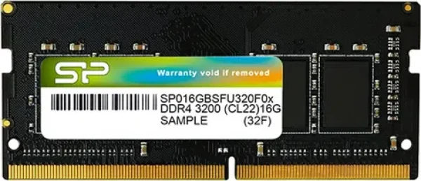 Silicon Power 16GB DDR4 3200MHz / CL22 / SO-DIMM / 1.2V (SP016GBSFU320X02)