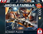 Schmidt Puzzle Kúzelné hviezdne svety - Beztiaže vo vesmíre