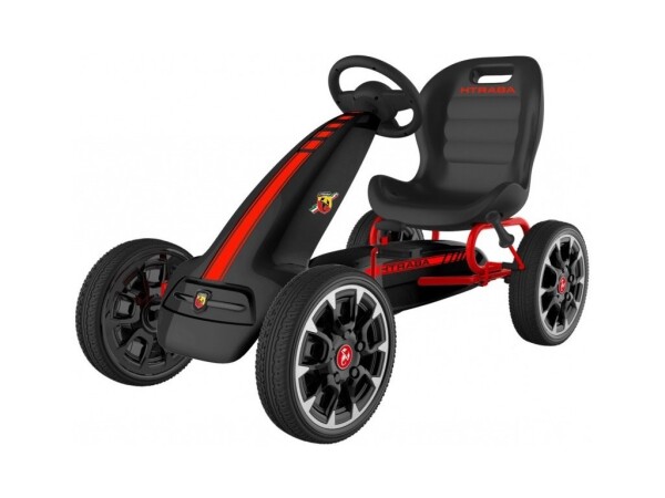 Mamido ABARTH šliapací motokára čierna