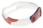 Hurtel Silikónový remienok Moro pre XIAOMI Mi Band 3/4 vzor 8 / Remienok / Silikón