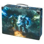 BAAGL Skladací školský kufrík Roboti s kovaním / 32.5 x 10.5 x 26 cm (A-34117)