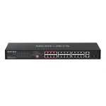 Mercusys MS126CP / Switch / 24x PoE+ 10/100 / 2x Gigabit Uplink / do racku (MS126CP)