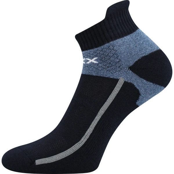 VOXX Svietiace ponožky tmavomodré 3 páry 35-38 102503