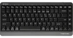 A4Tech FStyler FBK11 čiernosivá / Bezdrôtová klávesnica / 80% TKL / Bluetooth / 2.4 GHz / 4 zariadenia (A4TKLA47124)