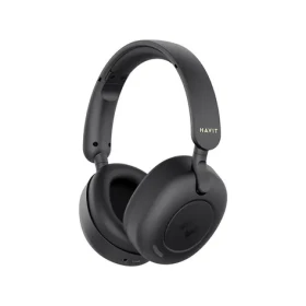 Havit H655BT čierna / Bezdrôtové slúchadlá / ANC / Bluetooth 5.3 / až 76 h / USB-C (H655BT black)