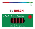 BOSCH LR03SA10B/00 / Alkalická batéria AAA / LR03 / 1,5 V / 10 ks (8594162800230)