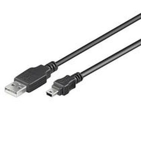 PremiumCord Kábel USB, AB mini, 5 pinov, 0.5m (8592220008727)