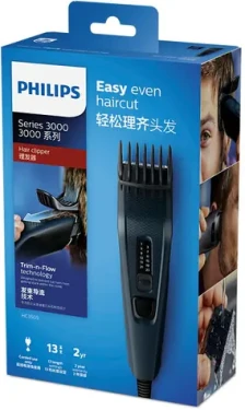 Philips Hairclipper series 3000 HC3505-15 / zastrihávač vlasov / 0.5-23 mm / 41 mm šírka / čierna (HC3505/15)
