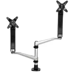 StarTech stohovateľný stojan pre 2 monitory / Stojan na monitor / nosnosť 18 kg / do 30" / rotácia 360° (ARMDUAL30)
