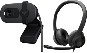 Logitech Brio 100 (960-001585) + H390 (981-000406)