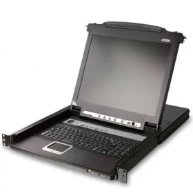 Aten CL-5716MA / 16- Port KVM PS/2+USB / OSD / rack / 17" Slideaway LCD (CL-5716MA)