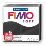 FIMO Modelovacia hmota Soft čierna