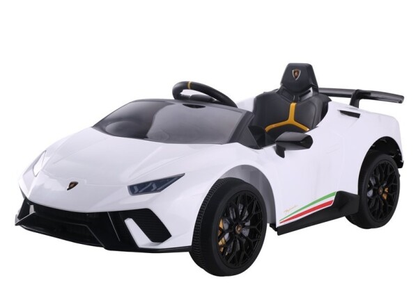 Mamido Detské elektrické autíčko Lamborghini Huracan 4x4 biele