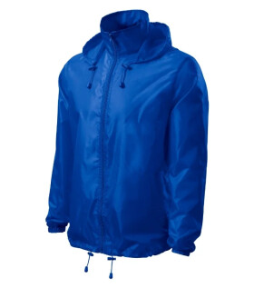Windy unisex vetrovka kráľovská modrá M