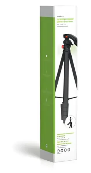 Nedis statív / Nosnosť 3 kg / Výška 41,5-160 cm / 5 segmentov / Náklon a natočenie / Prepravná taška (TPOD2600BK)