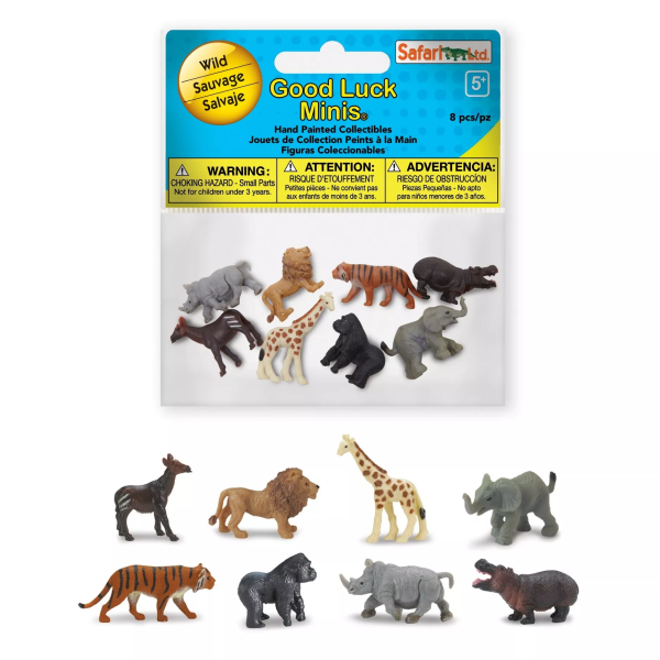 Safari Ltd. Safari Ltd. Divoká príroda - Good Luck Minis Funpack