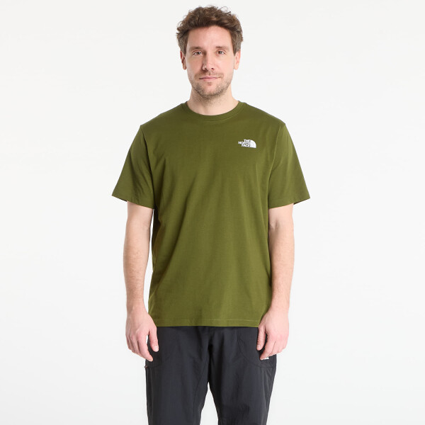 Tričko The North Face Box Nse Regular Short Sleeve Tee Woodland Green S