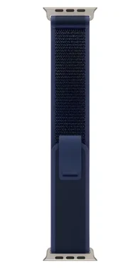 Apple Watch 49mm modrá S/M / Trailový ťah remienok / prevedenie z prírodného titánu (MXTT3ZM/A)