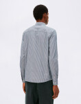 Armedangels Quaasa Stripe Longsleeve Shirt 3653 petrol velvet L