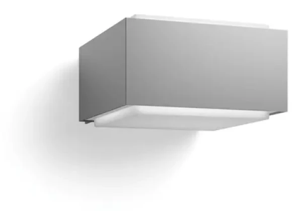 Philips Hedgehog 42W sivá / Vonkajšie nástenné svietidlo / E27 / IP44 / bez zdroja (SKL000246194)