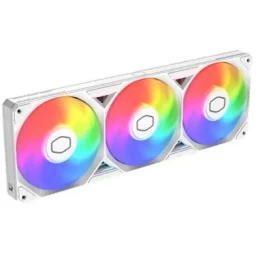 Cooler Master SickleFlow Edge 360 ARGB biela / 3x 120mm / Loop Dynamic Bearing / 38.5 dB @ 2500 RPM / 190 CFM / ARGB (MFX-B2DW-25TP2-R1)