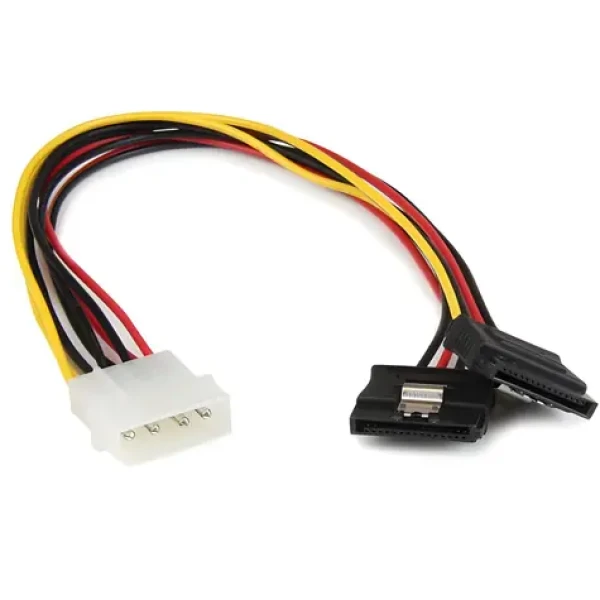 StarTech LP4 - 2x SATA Power Splitter / Napájací kábel / Molex 4-pin 2x SATA 15-pin / 0,3 m (PYO2LP4LSATA)
