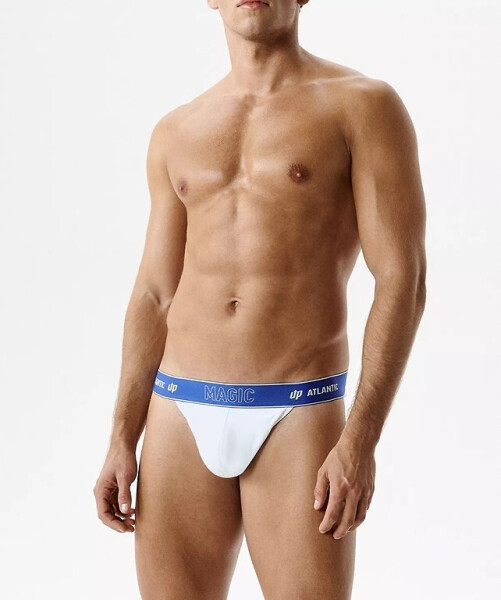 Nohavičky Atlantic MP-1588 S-2XL bílá XL