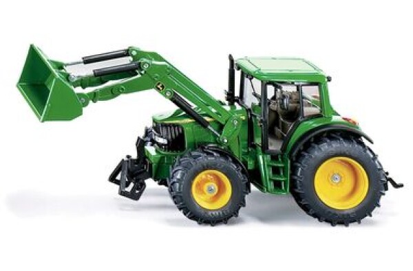 SIKU Farmer - Traktor John Deere s čelným nakladačom