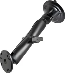RAM Mounts RAM-B-166-C-202U / Prísavný držiak s ramenom / Prísavka 3,3" Twist-Lock / Dlhé rameno, dvojitá guľa (RAM-B-166-C-202U)
