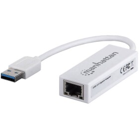 Manhattan Gigabit Ethernet Adapter sieťový adaptér 1 GBit/s USB 3.2 (Gen 1x1); 506847