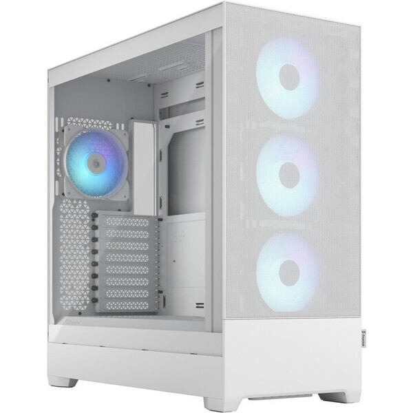 Fractal Design Pop XL Air RGB TG Clear Tint biela / E-ATX / 2x USB-A 3.2 / bez zfroja / priehľadná bočnica / prachové filt (FD-C-POR1X-01)