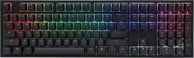 Ducky Ducky One 2 Backlit PBT Gaming Tastatur, MX-Red, RGB LED - schwarz