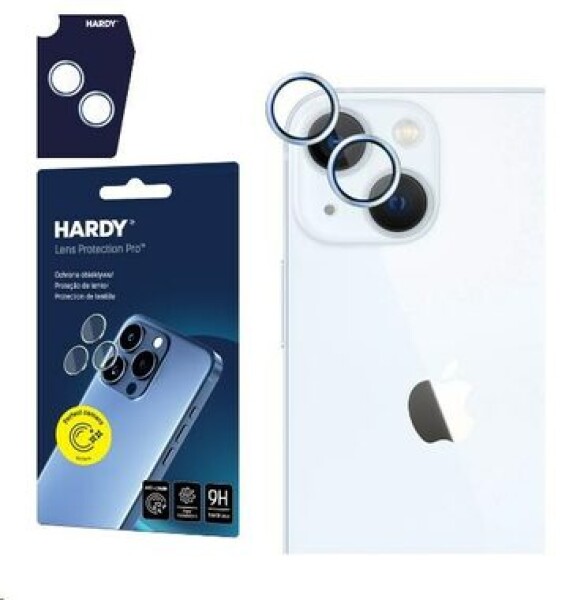 3mk HARDY Lens Protection Pre sklá na fotoaparát pre Apple iPhone 15/15 PLUS Blue (5903108573474)