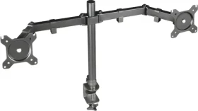 Trust GXT 1120 Mara Dual čierna / Držiak pre 2 monitory / VESA 75x75-100x100 / do 32 "/ nosnosť 16 kg (23941)
