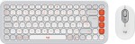 Logitech POP Icon Combo biało-pomarančový (920-013110)