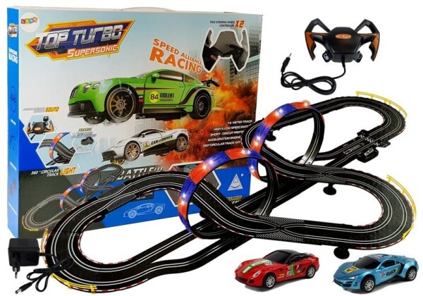 Mamido Autodráha Gigant 1:43 so zvukmi a svetlami 7,6m