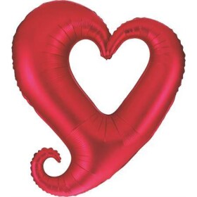 Nafukovací balónek červené srdce 94 cm - Grabo - Grabo