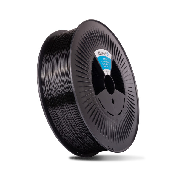 Filament-PM PET-G tlačová struna čierna 1,75 mm 5 kg Filament PM
