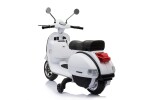 Mamido Mamido Detský elektrický skúter Vespa PX150 12V biely