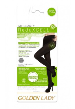 Pančuchové nohavice Golden Lady My Beauty Reduxcell 100 deň nero/černá 3-M