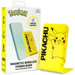 OTL Powerbank magnetický OTL 5000 mAh, USB-C 15W, Pokemon Pikatchu ze stojakiem (Žltý)