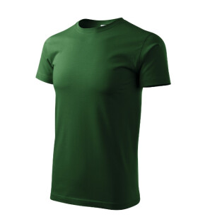 Heavy Nové tričko unisex fľaša zelená XL