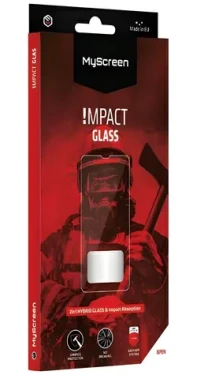 MyScreen ImpactGLASS Samsung Galaxy A53 5G (SM-A536) čierna / Ochranné sklo / Hybridné / Anti-impact / 8H (M6367IMPG PLUG)