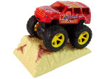 Mamido Elektrické autíčko Monster Truck Big Foot s gumovými pneumatikami a šmýkačkou