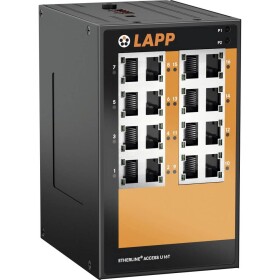 LAPP ETHERLINE® ACCESS U16T priemyselný ethernetový switch; 21700120